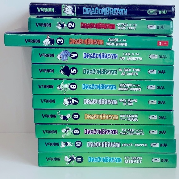 Dragonbreath Hardcover Book Series by Ursula Vernon, Lot of 11  (Upgrade Label) - Picture 2 of 12
